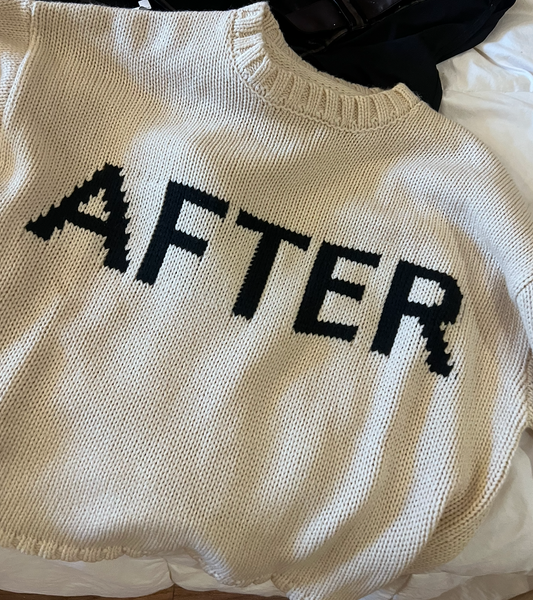 THE AFTER RIBBED SWEATER